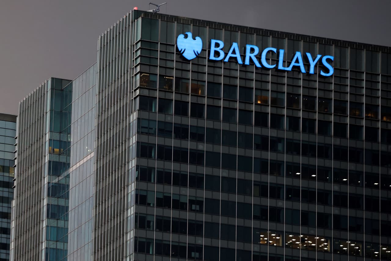 Barclays shares surge as bank beats forecasts despite drop in profits